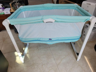 chicco-Lullago Zip可攜式兩段嬰兒床(無原廠收納袋）9成新~~自取