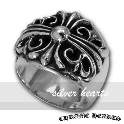 【SILVER HEARTS】Goro's Chrome Hearts克羅心Keeper ring 刻字 純銀戒指 指環