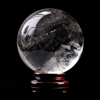 水晶球天然白水晶原石打磨風水球水晶球 水晶擺件廠家批發