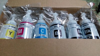EPSON 原廠墨水 套裝一組4瓶 L100 L110 L200 L210 L300 L350 L355 L550