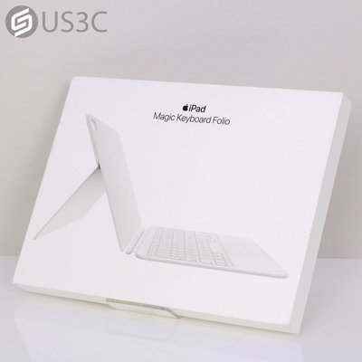 【US3C-高雄店】【全新品】公司貨 Apple iPad Magic Keyboard Folio For iPad 10 A2695 白色 巧控鍵盤雙面夾
