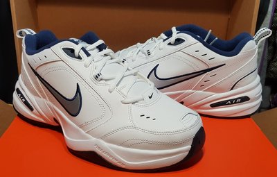 Nike Monarch 4 IV OG 復刻 復古 老爹鞋 Air Sole 全掌氣墊 學生鞋 運動鞋 長賣 爆款 全白 純白 白鞋 白色 US9