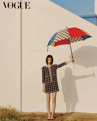 現貨/Chanel 23c拼色雨傘