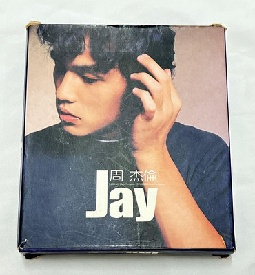 D1 周杰倫Jay同名專輯~二手CD+VCD