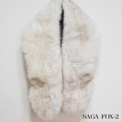 【SAGA FOX】真品狐狸毛*日式和服披肩*狐狸毛圍巾*毛皮披肩*皮草(fox2)