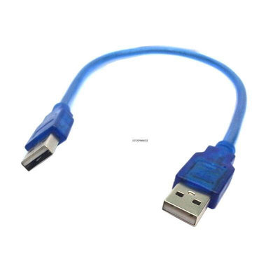 百货精品【公司貨-品質第一】全銅USB2.0公對公數據線充電線 USB雙公線0.30.511.53510米