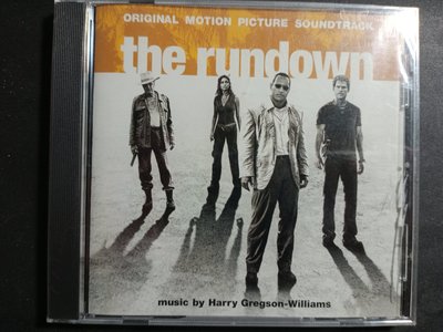 CD， GREGSON-WILLIAMS  THE RUNDOWN..未拆封