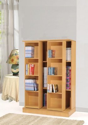 北海道居家生活館-生活BO090BEE-DIY家具全新小尺寸日式-小雙排活動書櫃全鋼鐵鋼珠滑輪不偷料木板