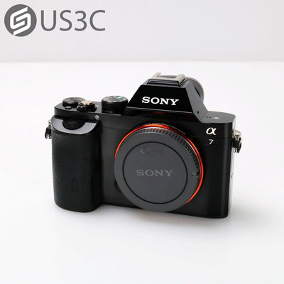【US3C-桃園春日店】【一元起標】Sony A7 ILCE-7 單機身 全片幅ExmorCMOS 2430萬像素 3吋螢幕 單眼相機