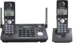 國際牌 Panasonic KX-TG6700 雙外線 2子機 雙撥號盤 無線電話,9成新