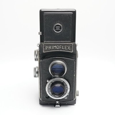 Primoflex雙反相機雙鏡頭老古董照相機快門正常腰平取祿萊福來同