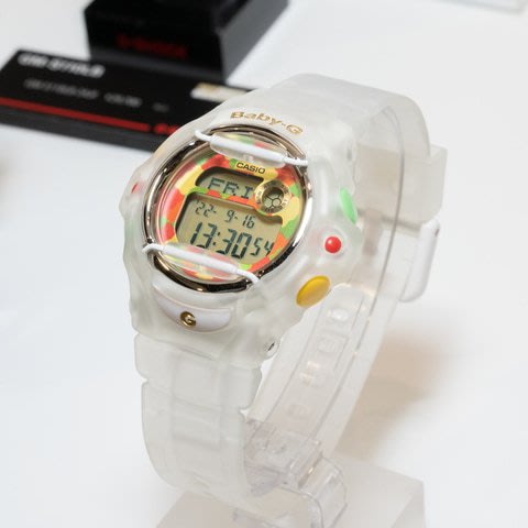 glitter。Casio G-Shock 小熊軟糖手錶BG169HRB-7 聯名款| Yahoo奇摩拍賣