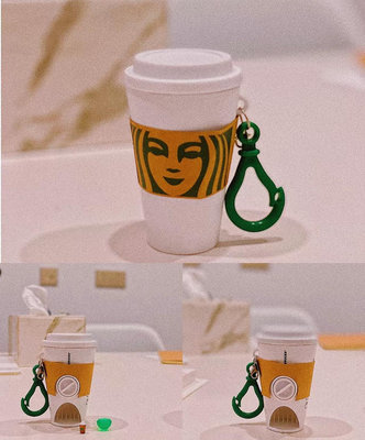 星巴克扭蛋機鑰匙扣 包包配飾經典咖啡杯造型掛件 創意鑰匙扣掛飾~玩樂局