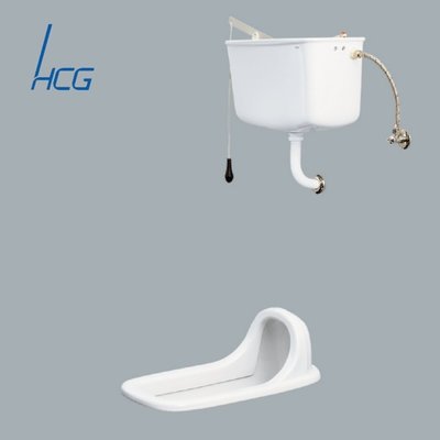 《台灣尚青生活館》HCG 和成衛浴 C108N-S41 蹲式沖水馬桶 蹲式馬桶 + 高水箱附件