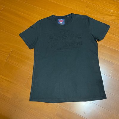 （Size 2XL) 極度乾燥 Superdry 超帥厚磅鋼印短袖T恤上衣