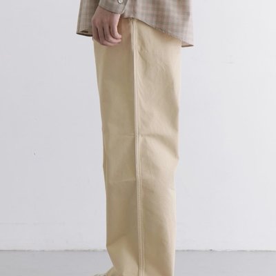 少穿，近全新20SS AURALEE WASHED FINX LIGHT CHINO PANTS 4號| Yahoo