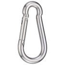 WIN 五金 5mm 鍍鋅鋼 登山鉤 葫蘆鉤 接環 可當鑰匙圈 扣環 連接環 彈簧鉤