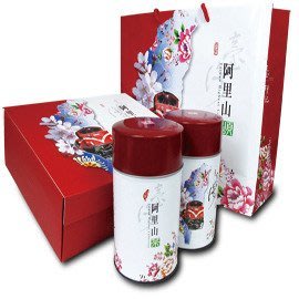 精選阿里山高山茶禮盒 四兩(150g)*2罐 台灣高山茶 嚴選