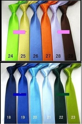 °☆來福彩虹＊37CM拉鍊領帶免打領帶超多色窄版領帶窄領帶，直購69元，現+預7-10