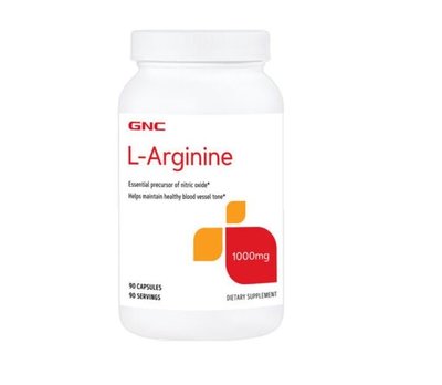 【PHS】GNC 左旋精胺酸/精氨酸 L-Arginine 1000mg 180 (錠)(90顆x2小瓶或180顆)
