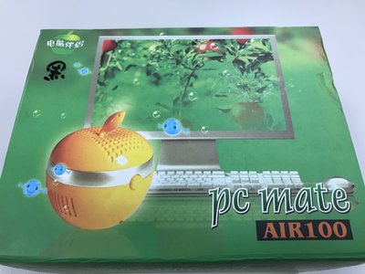 ΨPANDA清Ψ電腦伴侶 PC MATE AIR100 可愛、實用、迷你桌上型蘋果造型USB空氣清淨機、空氣清淨器