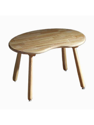 居家佳:北歐兒童學習桌幼兒園寶寶實木桌椅簡約實木木桌游戲桌寫字小書桌 自行安裝
