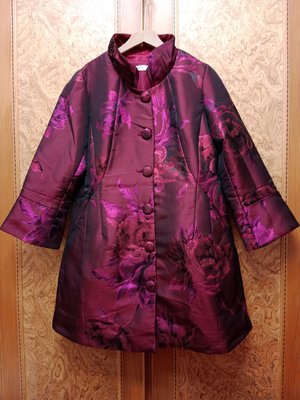 全新【唯美良品】麥雪爾 夏姿風格鋪棉高質感外套~ W1119-229  42號XL.