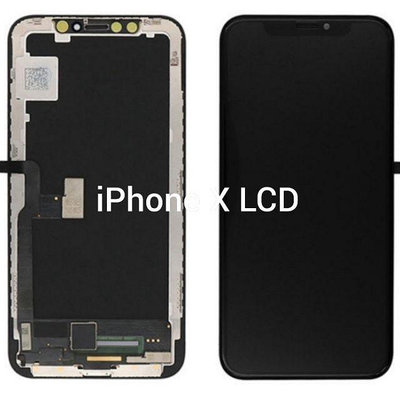 『快速出貨』 Apple iPhone X lcd TFT/oled/後壓/液晶/GX -螢幕總成 黑