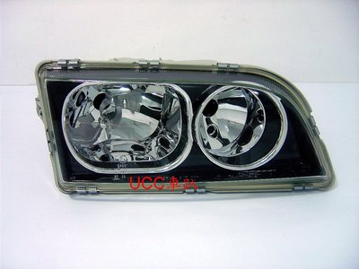 【UCC車趴】VOLVO 富豪 S40 03-04(3月) 原廠型 晶鑽黑框大燈 (TYC製) 一組6800