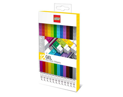 【高雄天利鄭姐】LGL-51639 LEGO積木原子筆(12色)
