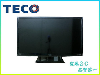 【宏恩典精品】東元家電 TECO 電視螢幕 42 吋 LED FHD HDMI VGA  AV ~ 零件機 自取 ~