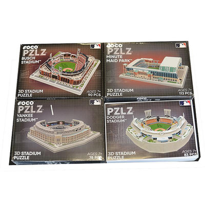 3D立體拼圖美國職棒球大聯盟MLB紐約揚基隊洋基棒球場模型紅雀