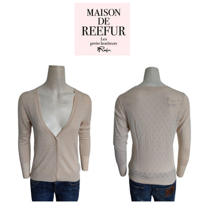 【皮老闆】二手真品 MAISON DE REEFUR 衣服 上衣 長袖 E580