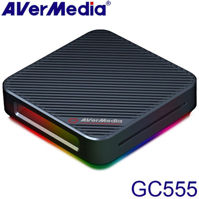 【MR3C】限量含稅 AverMedia圓剛 GC555 LGB Thunderbolt3實況擷取盒 4Kp60 HDR