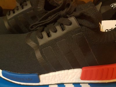 ♥【就是愛買正品】【現貨】ADIDAS NMD RUNNER PK 一代 黑藍紅