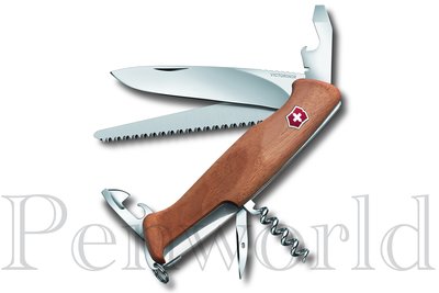 【Pen筆】瑞士製 Victorinox維氏  0.9561.63原木柄 10用130mm瑞士刀