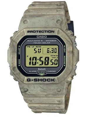 【天龜 】CASIO G SHOCK 太陽能 藍牙連線 荒野冒險電子腕錶 GW-B5600SL-5