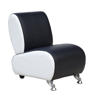 【N D Furniture】熊貓雙色單人小沙發*免運費商品*Y8310600785訂作黑面/白邊-高雄市