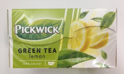 PICKWICK荷蘭品味檸檬綠茶 20茶包/盒，附發票【吉瑞德茶坊】