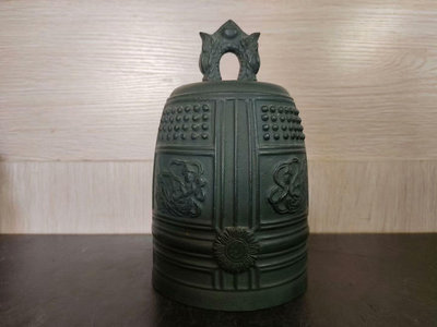 【二手】日本銅鐘 銅器 擺件 舊貨 【古物流香】-904