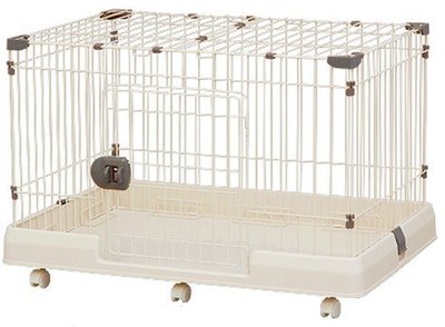 IRIS高級電鍍可掀頂圍片籠 寵物籠 狗籠 貓籠RKG-900L（附輪＆有門）小動物室內籠，每件4,900元