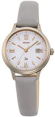 日本正版 Orient 東方 iO NATURAL&amp;PLAIN RN-WG0411S 女錶 手錶 皮革錶帶 日本代購