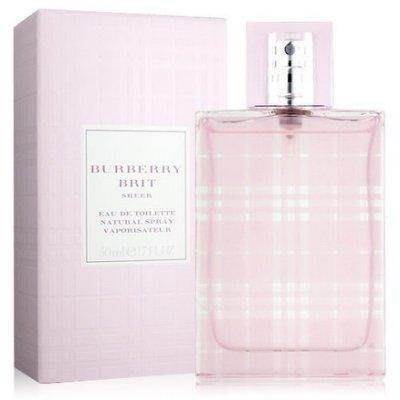 【美妝行】Burberry Brit Sheer 粉紅風格女性香水 50ml 舊款