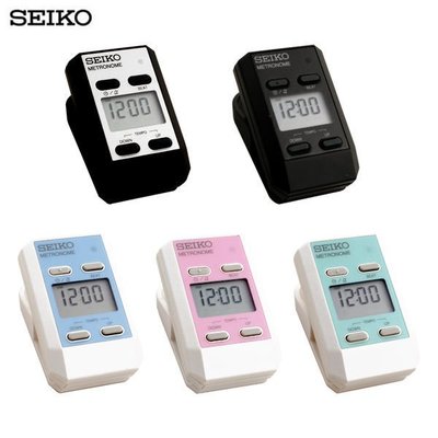 【老羊樂器店】日本 SEIKO DM51 5色 夾式節拍器 公司貨