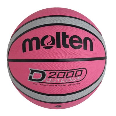 【綠色大地】MOLTEN 超耐磨 6號籃球 橡膠籃球 D2000 籃球 超耐磨深溝橡膠籃球 室外籃球 B6D2005