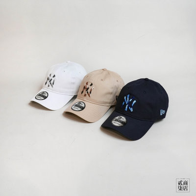 貳柒商店) New Era 9FORTY 940UNST MLB 老帽 帽子 洋基 NY 迷彩 經典 白色 藍色 奶茶色