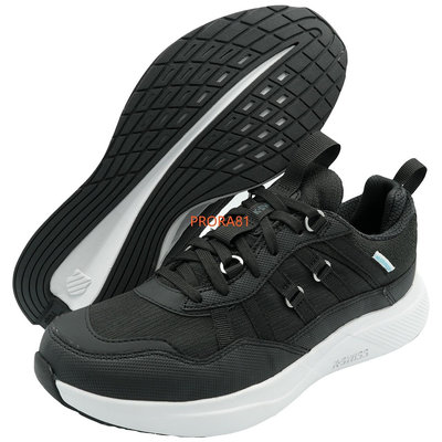K-SWISS 黑X白 Hydropace WP 防水材質運動鞋(男女同款)【有12號、13號】308K