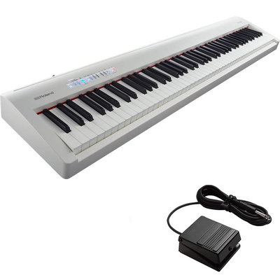 【三木樂器】全新原廠公司貨 現貨 Roland FP-30 FP30 電鋼琴 數位鋼琴 鋼琴 電子鋼琴 樂蘭 白色