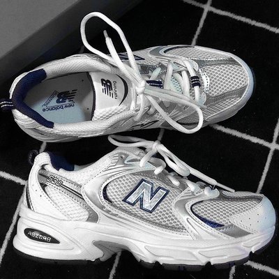 【正品】New Balance 530系列 白銀色 D寬 運動 慢跑 MR530SG潮鞋