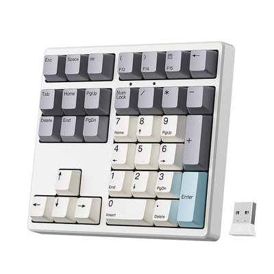 魔蛋 2. MF34 鍵 數字小鍵盤 機械 外接筆記本財務USB鍵盤